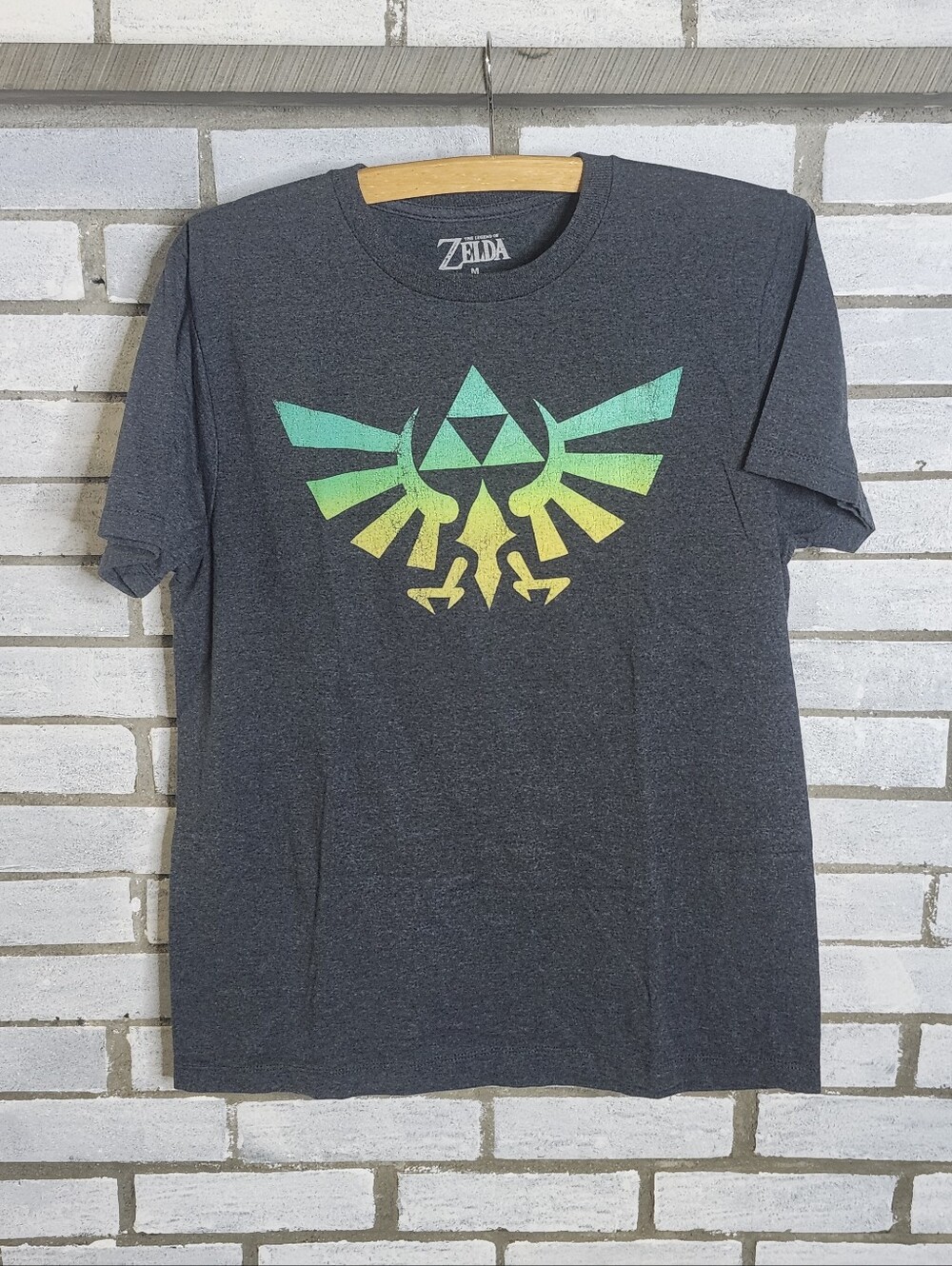The Legend Of Zelda Men's Short Sleeve Graphic T-Shirt Size Medium Multicolor
